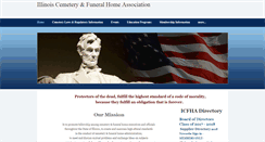 Desktop Screenshot of icfha.org